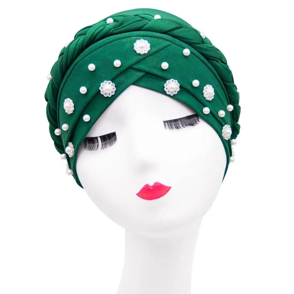 MM3 2pcs  ź Turban ̽ Hijab ̽ ε   Chemo   hijab ī Headwraps ̽ Turban